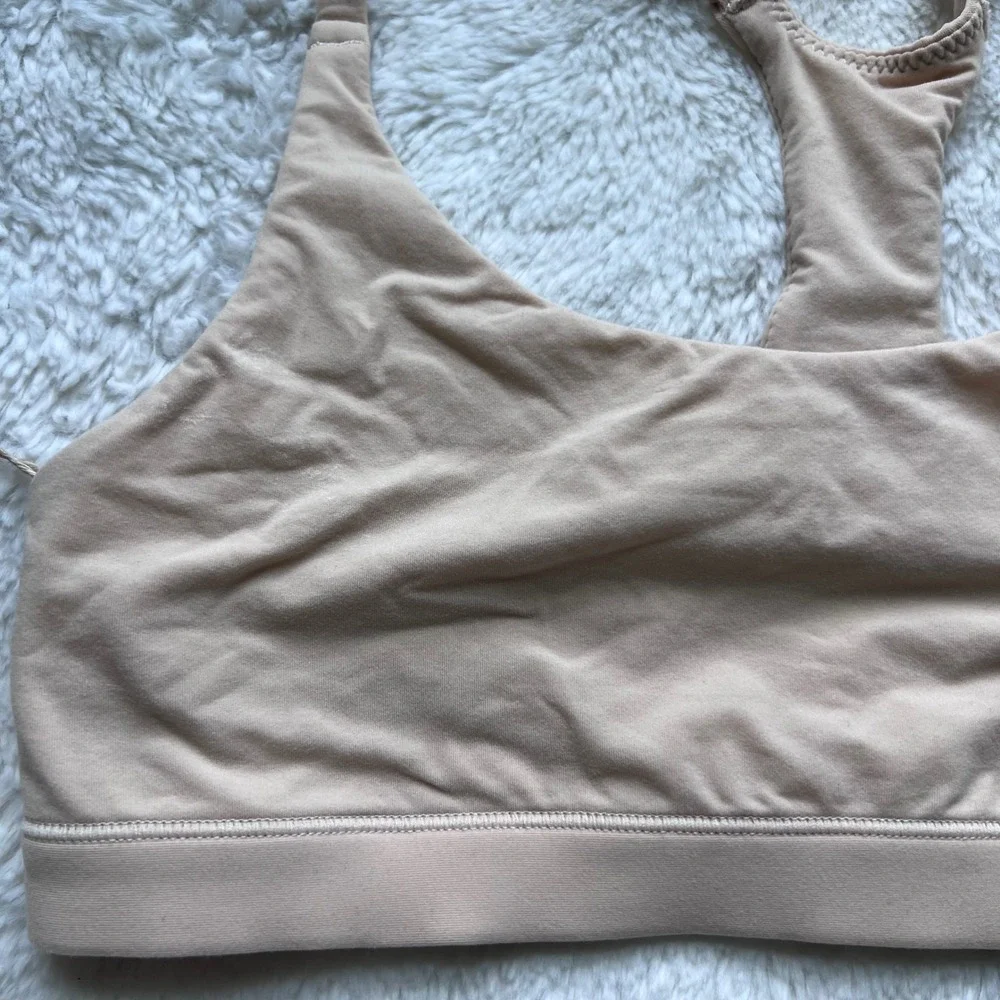 SKIMS‎ Women's Fits Everybody Racerback Bralette Sand BR-SCP-9181 Size XS NEW